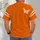Orange Butterfly Football Motif for Game Day Spirit and Casual Weekend Wear All-over Print Unisex T-shirt - 6
