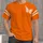 Orange Butterfly Football Motif for Game Day Spirit and Casual Weekend Wear All-over Print Unisex T-shirt - 4