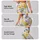 Yellow And Gray Floral Motifs for Yoga, Pilates, and Everyday Wellness for Women Leggings - 8
