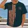 Vintage American Flag Vertical Stripes for Patriotic Weekends and Casual Everyday Style All-over Print Unisex T-shirt - 2