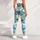 Cheerful Bumblebees Among Clouds and Daisies for Yoga, Pilates, and Everyday Style Leggings - 5