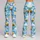 Cheerful Bumblebees Among Clouds and Daisies for Yoga, Pilates, and Everyday Style Leggings - 9