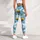 Cheerful Bumblebees Among Clouds and Daisies for Yoga, Pilates, and Everyday Style Leggings - 5