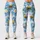 Cheerful Bumblebees Among Clouds and Daisies for Yoga, Pilates, and Everyday Style Leggings - 1