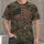 Weathered American Flag and Freedom Emblem for Patriotic Casual Everyday Wear All-over Print Unisex T-shirt - 4