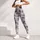 Whimsical Black and White Hens for Yoga, Pilates, and Everyday Outings Leggings - 4