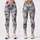 Whimsical Black and White Hens for Yoga, Pilates, and Everyday Outings Leggings - 3