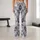Whimsical Black and White Hens for Yoga, Pilates, and Everyday Outings Leggings - 10