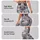 Whimsical Black and White Hens for Yoga, Pilates, and Everyday Outings Leggings - 2