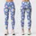 Periwinkle Daisy Blooms for Yoga Pilates and Sunny Casual Days for Women Leggings - 3