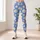 Periwinkle Daisy Blooms for Yoga Pilates and Sunny Casual Days for Women Leggings - 6