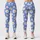 Periwinkle Daisy Blooms for Yoga Pilates and Sunny Casual Days for Women Leggings - 1