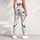 Colorful Paw Prints for Yoga, Pilates, and Everyday Activewear Leggings - 4