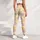 Pastel Paw Prints for Yoga, Pilates, Errands and Everyday Style for Women Pet Lovers Leggings - 5