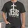 Distressed Cross And Faith Message For Christian Worship And Everyday Inspiration Gift All-over Print Unisex T-shirt - 4