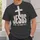 Distressed Cross And Faith Message For Christian Worship And Everyday Inspiration Gift All-over Print Unisex T-shirt - 5