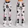 Black Cats in Santa Hats for Cozy Holiday Lounging and Festive Winter Outings Leggings - 9