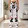Black Cats in Santa Hats for Cozy Holiday Lounging and Festive Winter Outings Leggings - 12