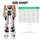 Black Cats in Santa Hats for Cozy Holiday Lounging and Festive Winter Outings Leggings - 7
