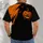 Halloween Pumpkin Spider Web and Bats for October Parties and Festive Seasonal Nights All-over Print Unisex T-shirt - 6