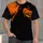 Halloween Pumpkin Spider Web and Bats for October Parties and Festive Seasonal Nights All-over Print Unisex T-shirt - 4