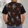 Gothic Ghosts, Pumpkins And Black Roses For Halloween Nights And Autumn Party Cosplay All-over Print Unisex T-shirt - 6