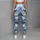 Blue And White Camo Style For Yoga, Pilates, Gym And Everyday Activewear Leggings - 6