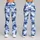 Blue And White Camo Style For Yoga, Pilates, Gym And Everyday Activewear Leggings - 9