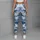 Blue And White Camo Style For Yoga, Pilates, Gym And Everyday Activewear Leggings - 4