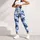 Blue And White Camo Style For Yoga, Pilates, Gym And Everyday Activewear Leggings - 5