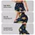 Smiling Golden Stars for Yoga, Pilates, and Everyday Casual Wear Leggings - 8