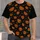 Glowing Jack-O'-Lanterns and Bats for Halloween Parties and Spooky Autumn Nights All-over Print Unisex T-shirt - 4