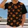 Glowing Jack-O'-Lanterns and Bats for Halloween Parties and Spooky Autumn Nights All-over Print Unisex T-shirt - 2