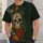 Sugar Skull Hummingbirds And Marigolds For Day Of The Dead Celebrations All-over Print Unisex T-shirt - 5