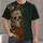 Sugar Skull Hummingbirds And Marigolds For Day Of The Dead Celebrations All-over Print Unisex T-shirt - 4