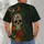 Sugar Skull Hummingbirds And Marigolds For Day Of The Dead Celebrations All-over Print Unisex T-shirt - 6
