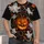 Jack-O'-Lantern Ghosts Bats And Black Cats For Halloween Parties And Autumn Nights All-over Print Unisex T-shirt - 4
