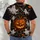 Jack-O'-Lantern Ghosts Bats And Black Cats For Halloween Parties And Autumn Nights All-over Print Unisex T-shirt - 6