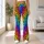 Rainbow Leopard Spots for Yoga, Pilates, and Colorful Everyday Style Leggings - 10