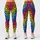 Rainbow Leopard Spots for Yoga, Pilates, and Colorful Everyday Style Leggings - 3
