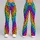 Rainbow Leopard Spots for Yoga, Pilates, and Colorful Everyday Style Leggings - 9