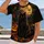 Black Cat, Full Moon and Pumpkin Halloween Night for Autumn Seasonal Celebrations All-over Print Unisex T-shirt - 2