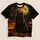 Black Cat, Full Moon and Pumpkin Halloween Night for Autumn Seasonal Celebrations All-over Print Unisex T-shirt - 1