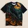 Full Moon Crow, Autumn Lanterns And Glowing Pumpkins For Halloween Night Celebrations All-over Print Unisex T-shirt - 1