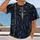 Gothic Raven Mask and Blue Feathers for Dark Evening Style and Alternative Wear All-over Print Unisex T-shirt - 2