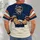 Vintage Football Quarterback Tribute for Game Day Tailgates, Stadiums and Fans All-over Print Unisex T-shirt - 6