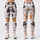 Whimsical Orange, Charcoal and White Cats for Yoga, Pilates and Everyday Wear Leggings - 1