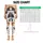 Whimsical Orange, Charcoal and White Cats for Yoga, Pilates and Everyday Wear Leggings - 3