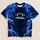 Electric Blue Football Lightning for Game Day Tailgating and Weekend Fanwear Style All-over Print Unisex T-shirt - 1