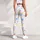 Pastel Paw Prints for Cheerful Yoga, Pilates, and Everyday Activewear Leggings - 5